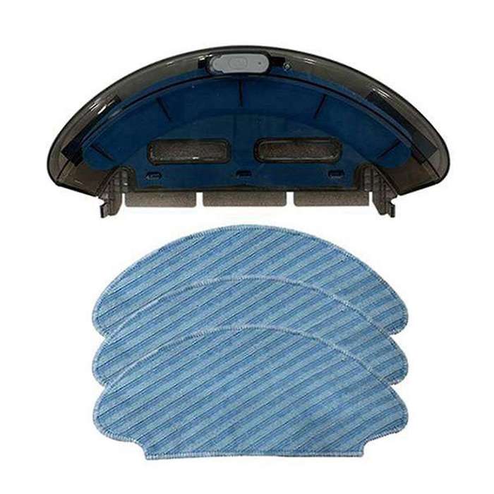 Water Tank Mopping Rags Kit for Tefal Rg6875 Robot Vacuum Cleaner