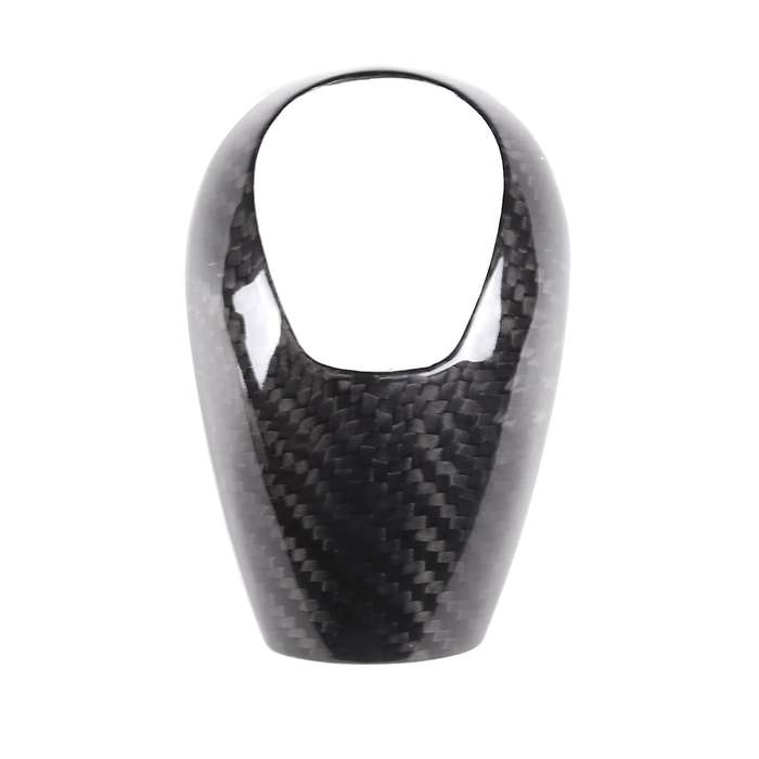 Carbon Fiber Car Gear Shift Knob Cover Trim Car Styling