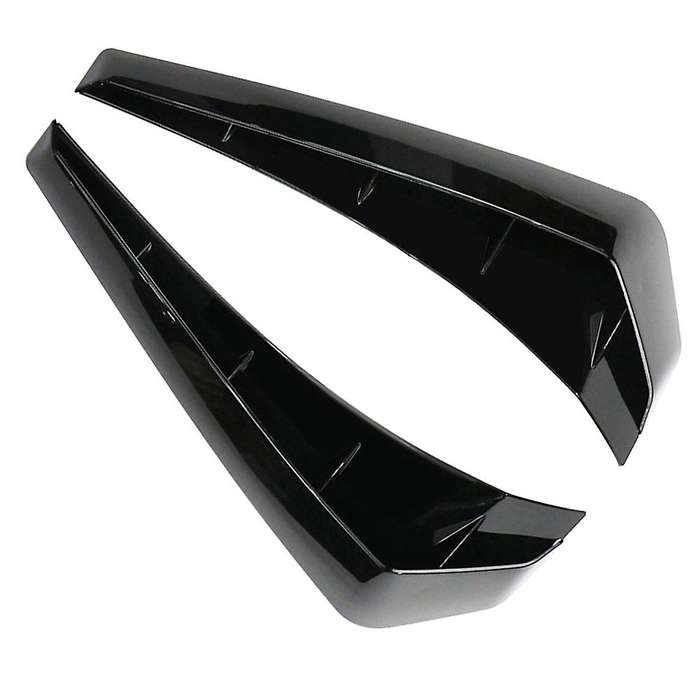 Glossy Black Air Vent Cover Trim Stickers for Honda Civic 10th 16-18