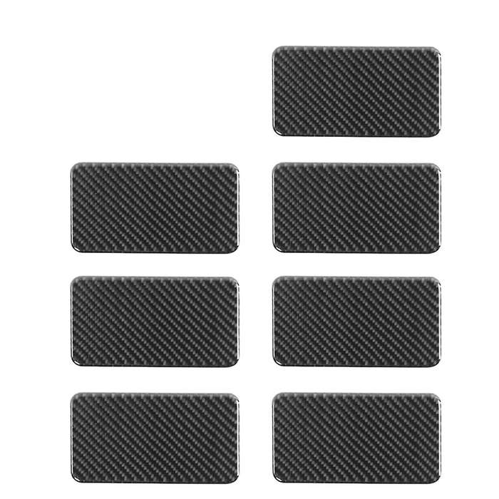 Car Rear Row Stickers for Suzuki Jimny 2019-2022,carbon Fiber