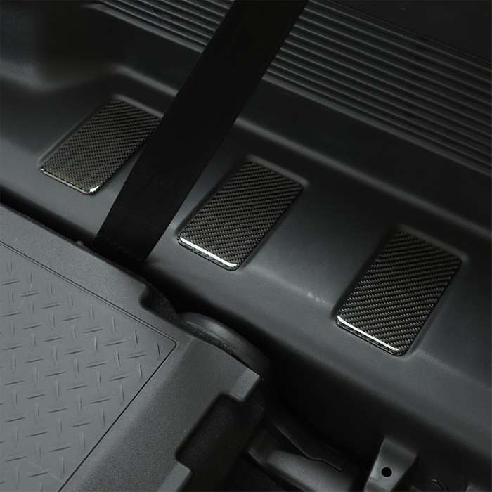 Car Rear Row Stickers for Suzuki Jimny 2019-2022,carbon Fiber