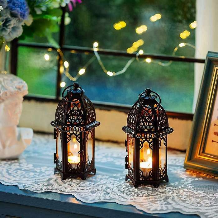 4pcs Metal Tealight Candle Holder Wedding Centerpieces