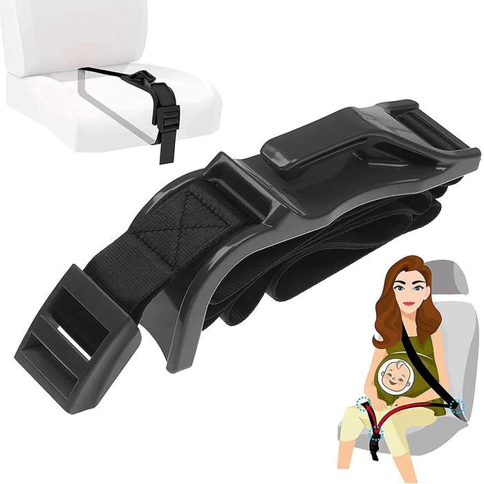 Car Pregnant Woman Seat Belt Adjuster Belly Belt Car Comfort Belt