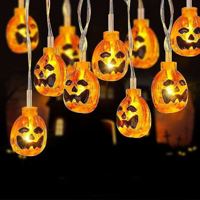 Halloween Decoration Pumpkin String Lights Halloween Pumpkin Lights