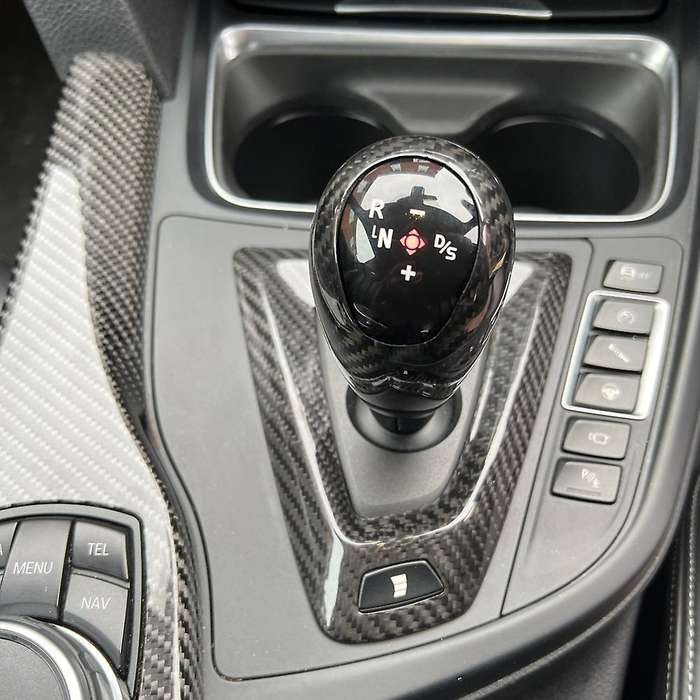 Gear Head Knob Trim Shifter Lever Cover For-bmw M2 M3 M4 M5 X5m X6m