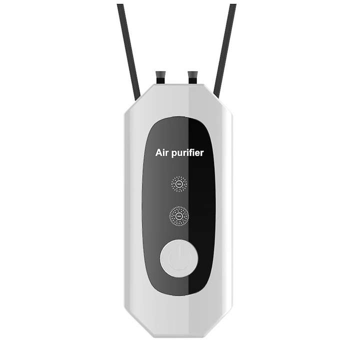 Rechargeable Air Purifier with 150 Million Negative Ions, White