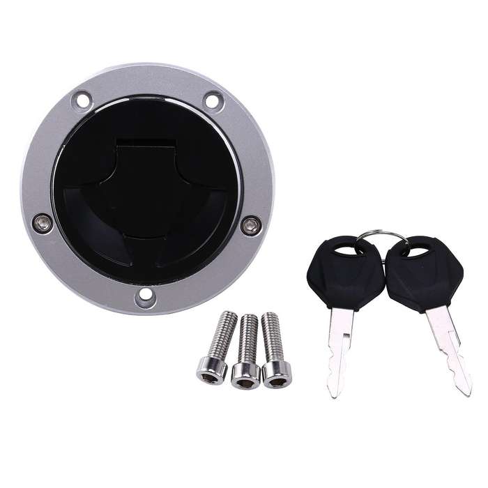 Motorcycle Fuel Gas Tank Cap Cover Key Lock for Kawasaki Z800 Z750r
