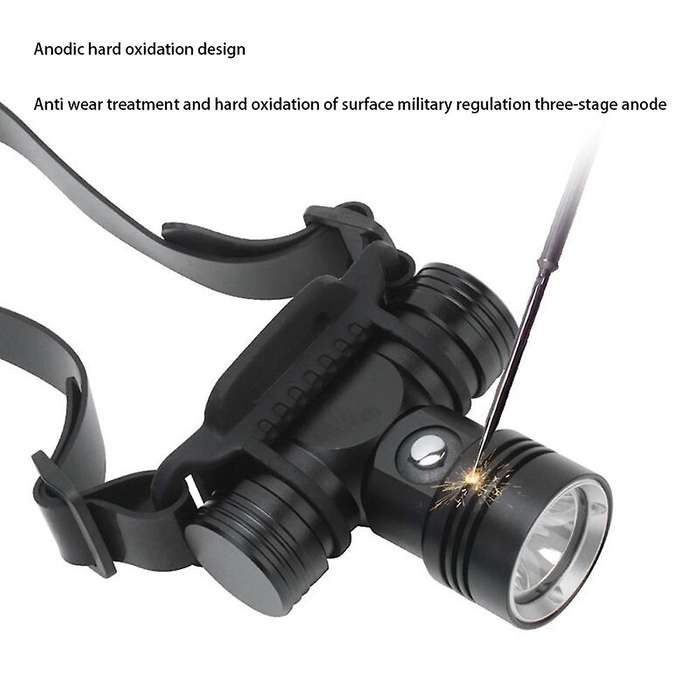 1000 Lumen Scuba Dive Headlight, Underwater 40m Swimming Torch