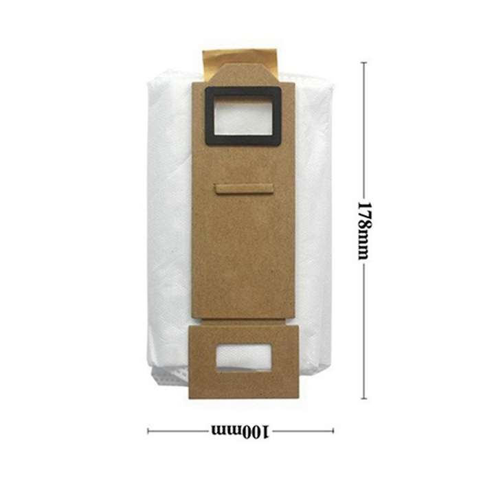 12 Pcs Vacuum Bag with Brush for Xiaomi Roborock S7 T7s T7s Plus