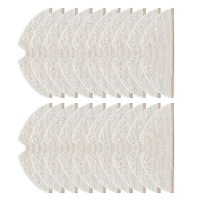 20pcs for Xiaomi Roborock T8 Robot Mop Cloth Parts Floor Cleaning