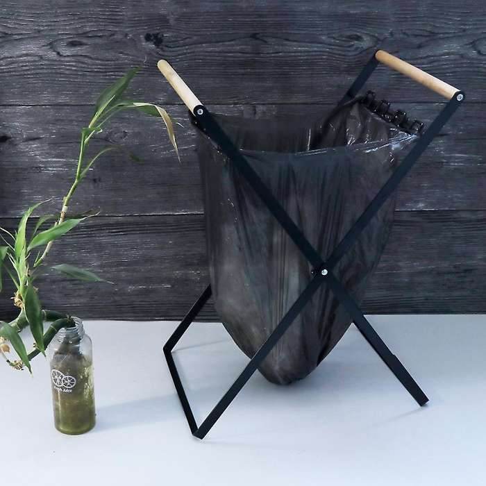 Garbage Storage Rack Outdoor Picnic Garbage Rack Garbage Rack, B