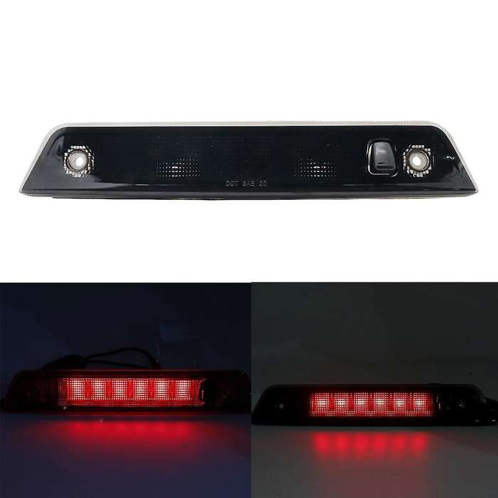High Mounted Brake Light 3rd Brake Light Blackened Rear Tail Light