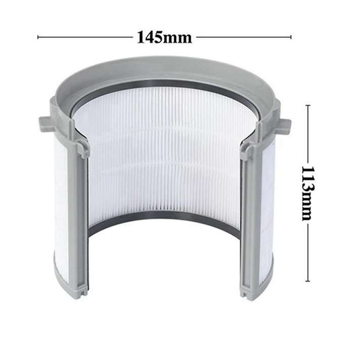 Front Filter and Rear Filter for Xiaomi Roborock T7 Plus T7s Plus S7
