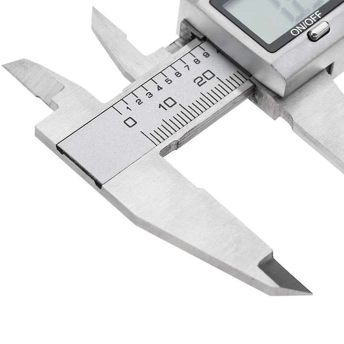 Vernier Caliper Ip54 High Precision Large Lcd Screen Stainless Steel