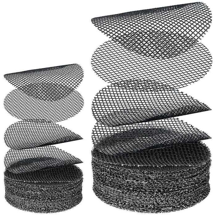 200 Pieces Round Mesh for Plant Pot Gardening Pad Plant Pot Mesh Pad