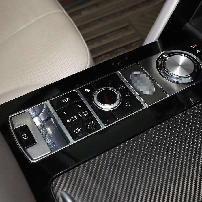 Terrain Mode Button Sticker for Land Rover Range Rover Interior B