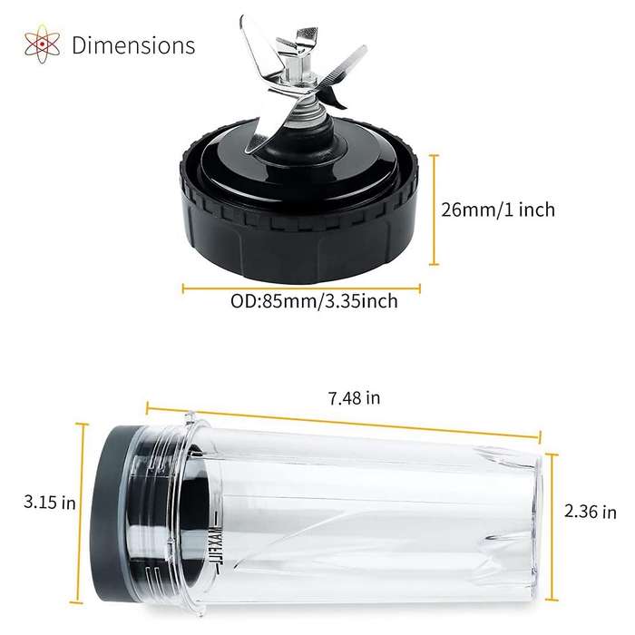 Blender Extractor Blade Parts for Nutri Ninja, for Bl770 Bl780