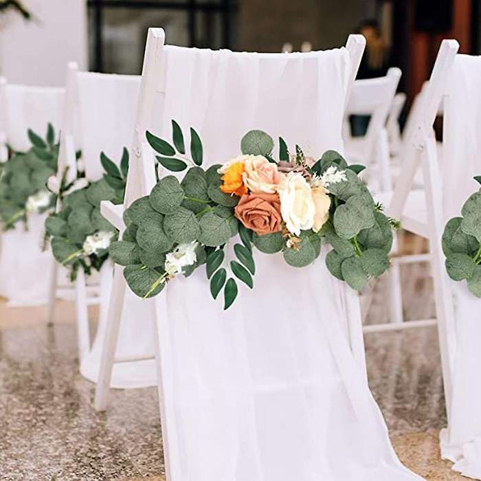 2pcs Artificial Flower Rose Arch Flower Wedding Backdrop Wall