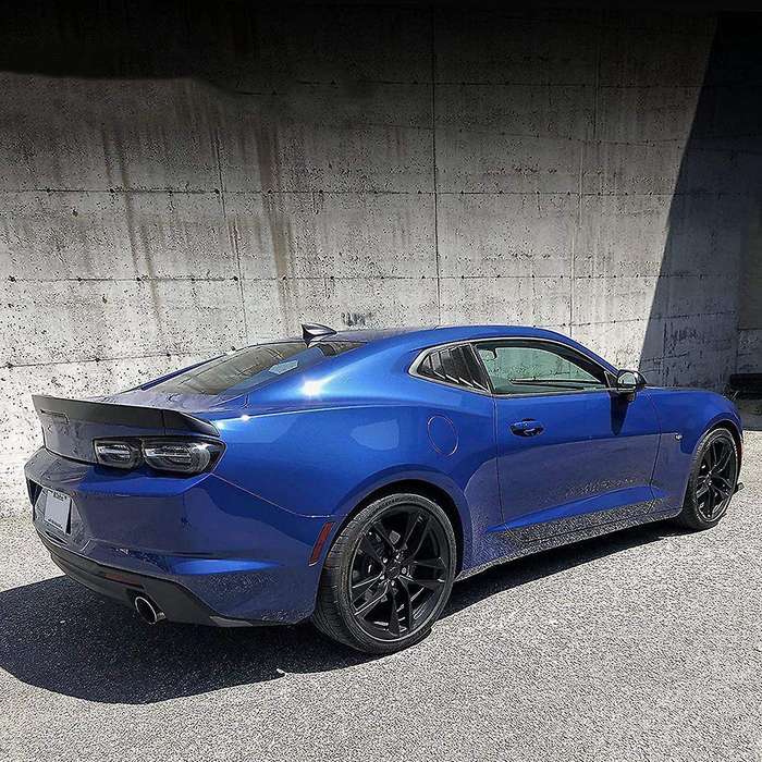 Rear Side Window Air Vent Louvers for 2017-2021 Chevy Camaro, Abs