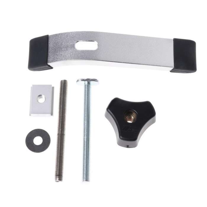 2x 8mm Metal Quick Acting Hold Down Clamp Set for T-slot Woodworking
