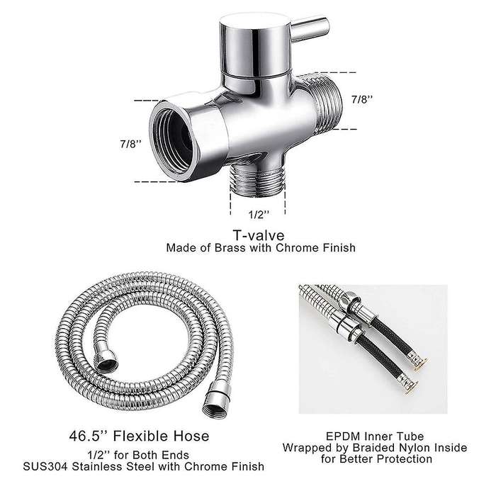 Bidet for Toilet Handheld Bidet Sprayer for Toilet Kit B