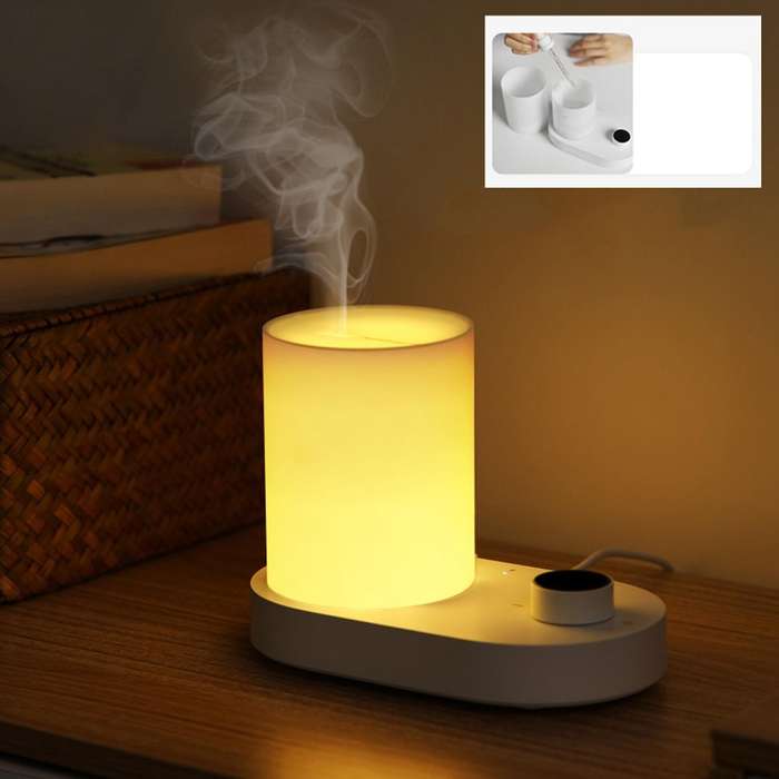 Aroma Essential Oil Diffuser Spray Warm Night Light Fragrance