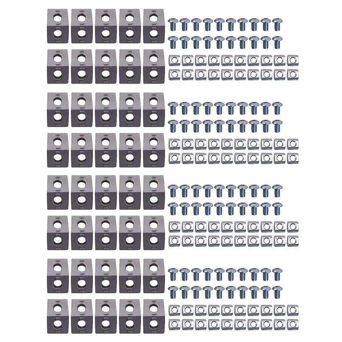 200pcs Corner Bracket 2020 Series Aluminum Profile Connector for 6mm