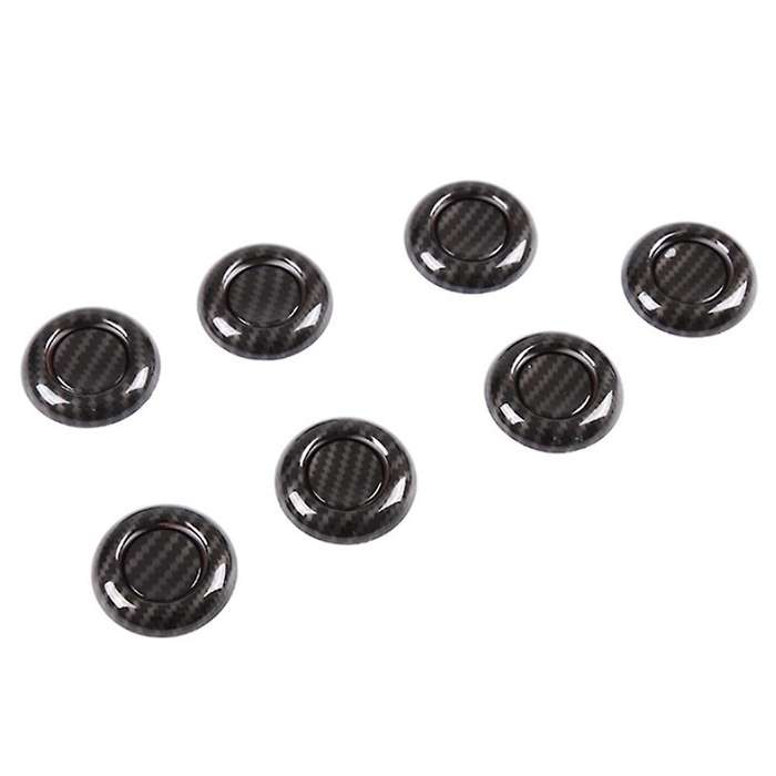 Car Seat Headrest Adjustment Button Cover Trim Sticker,a