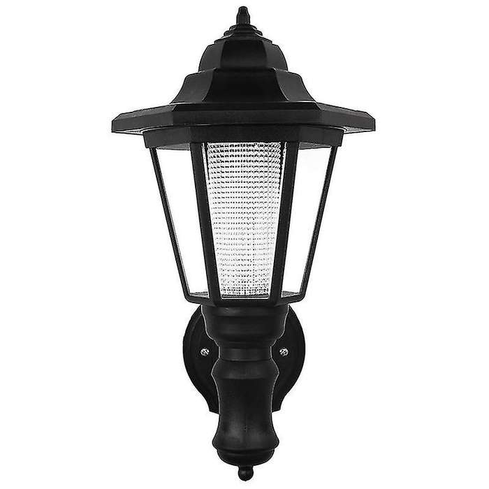 Solar Wall Lantern Wall Lamp, Solar Garage, Front Porch,white-2 Pack