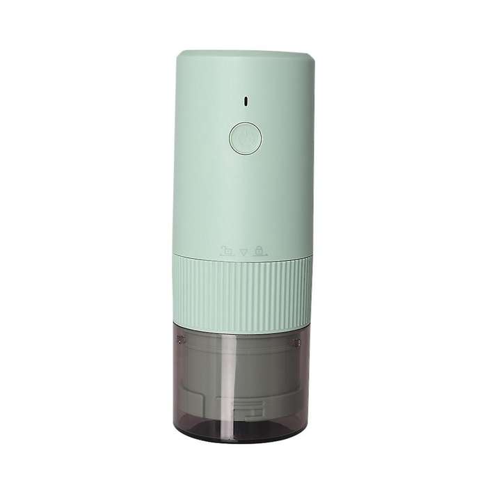 Electric Burr Coffee Grinder Portable Coffee Beans Burr Grinder Green