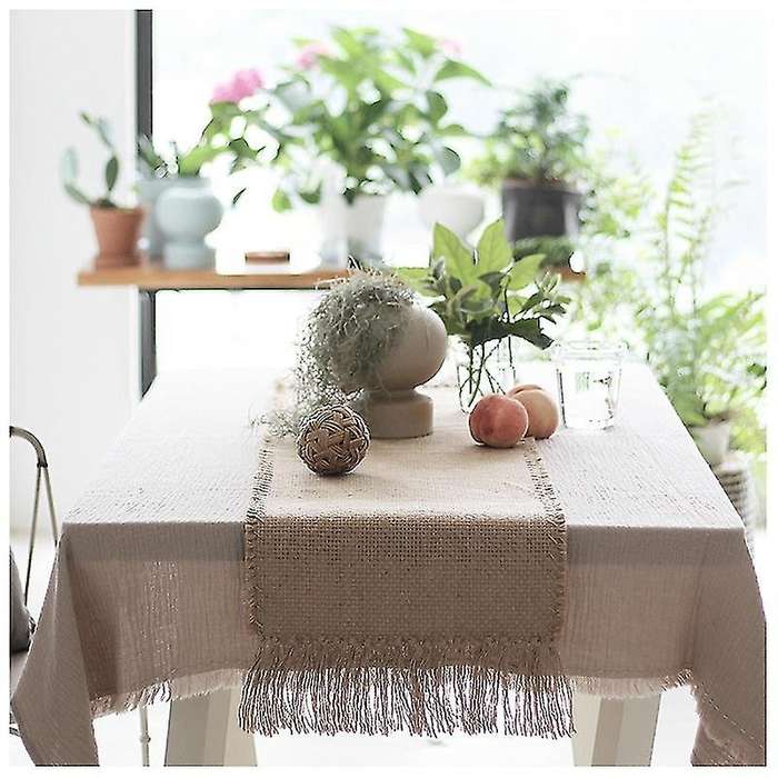 Thickened Jute Floor Mat Anti Slip Wear Resistant Heat Insulation D