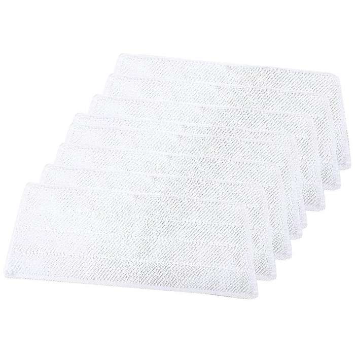 8 Ersatzbezge Passend Fr Vileda Steam Xxl Power Pad , Waschbar Wei