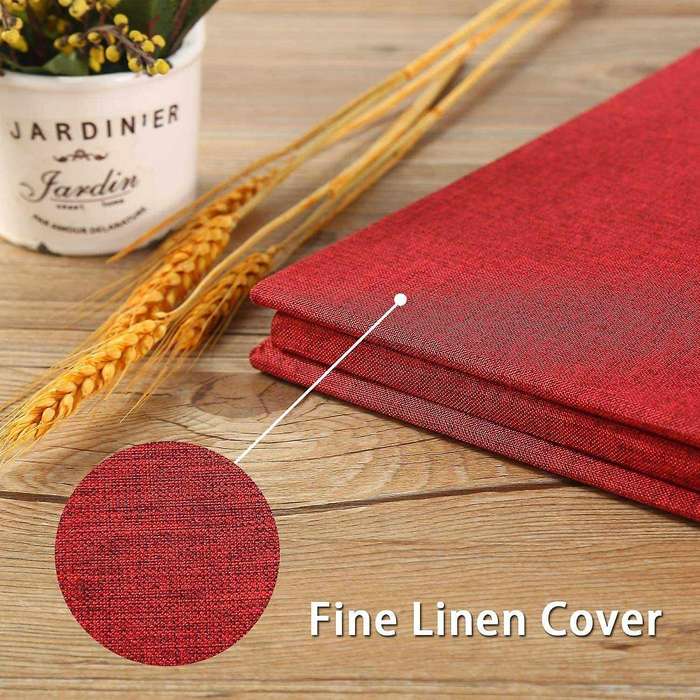 Linen Scrapbook Book Photo Albums Holds Size 4x6 5x7 8x10 Picture