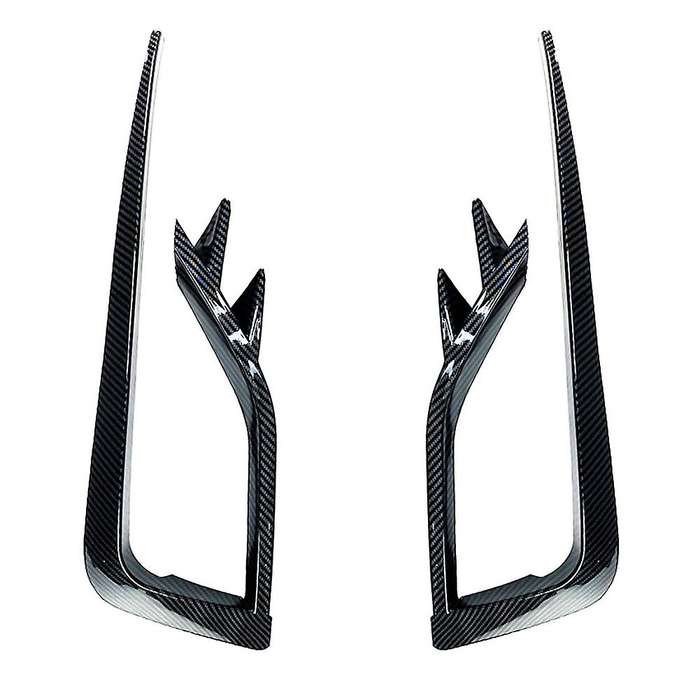 Carbon Fiber Eyebrow Eyelid Trim Cover For-vw Golf 7.5 Mk7.5
