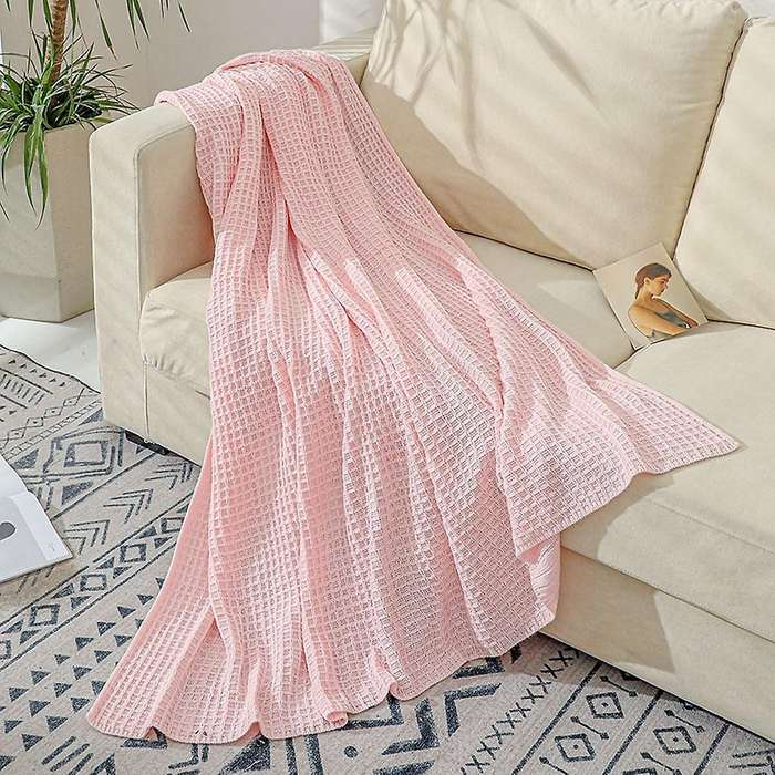 Perfect Blanket Layer for Couch Bed Sofa- Home Decoration-a