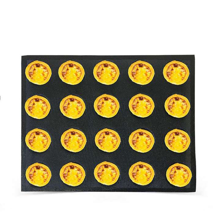 20-hole Silicone Mold Cake T Mini Pizza Model Round Hamburger Mold