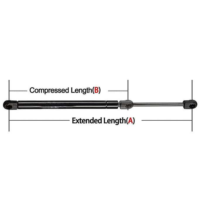 Rear Trunk Gas Shocks for 2003-2008 Nissan 350z Liftgate Lift Support