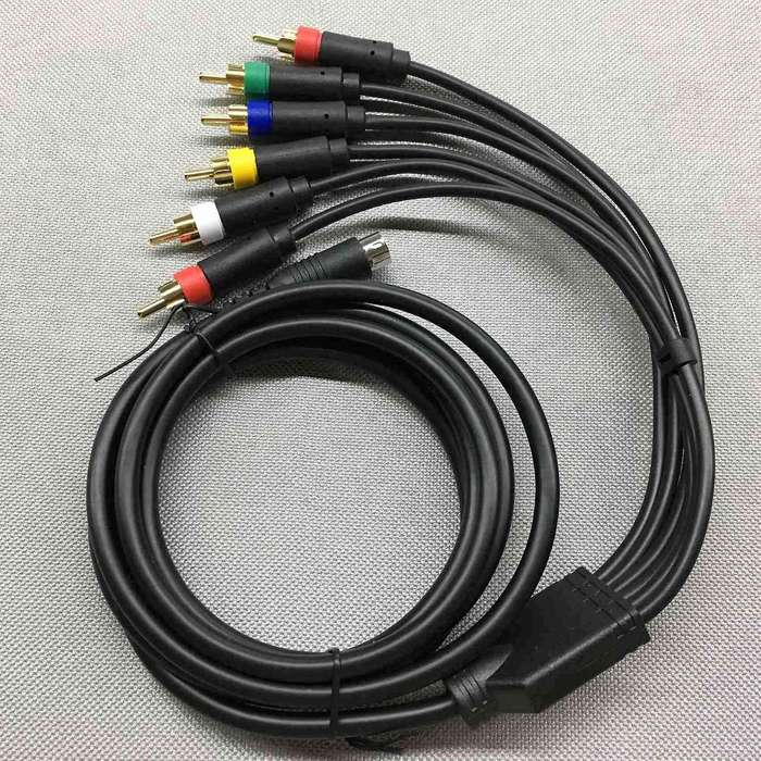 Rgbs Color Monitor Special Line Sega Saturn, Composite Cable