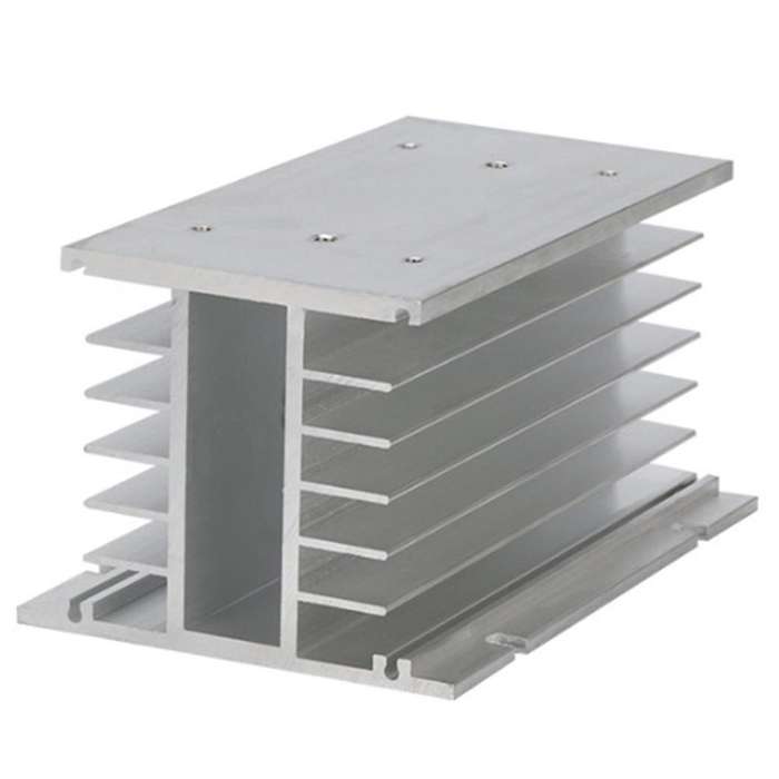 Ssr Single-phase Solid State Relay Radiator 80x100x200mm Aluminum