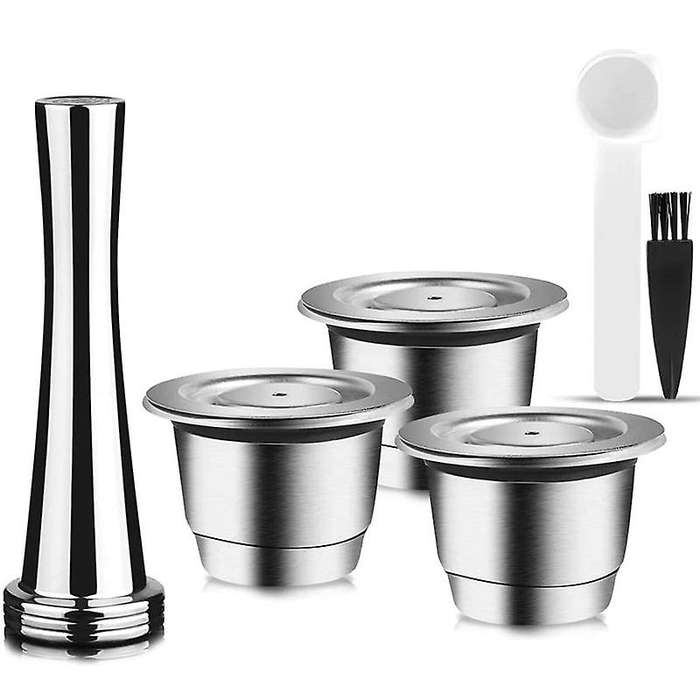 Kapseln Wiederverwendbar, 3 Stck Wiederbefllbare Pads Fr Nespresso
