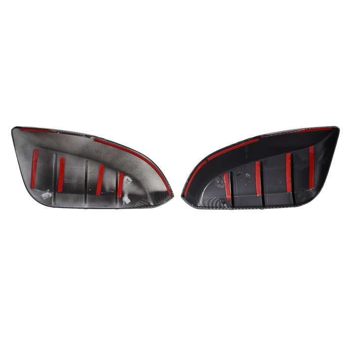 Car Rear View Mirror Cover Reflector Cover Carbon Fiber Pattern