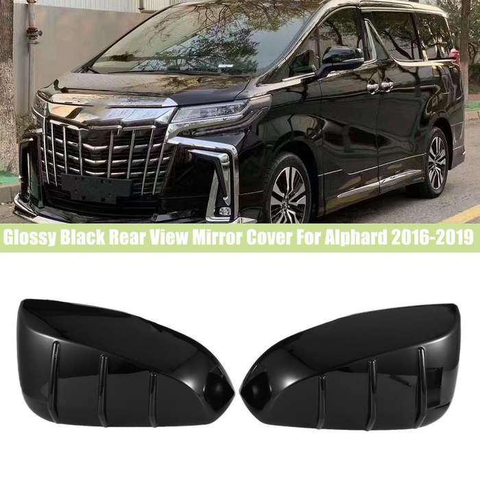 Car Rear View Mirror Cover Reflector Cover Carbon Fiber Pattern