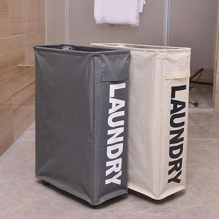Oxford Laundry Basket with Wheels Multi-functional Corner Slim-b