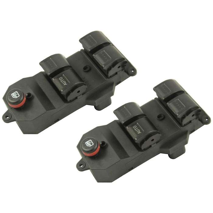 Window Master Switch for 2001-2005 Honda Civic 35750s5aa02za Black