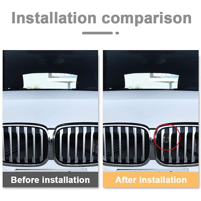 For-bmw X1 Car Special Front Camera Parking Camera Security Camera