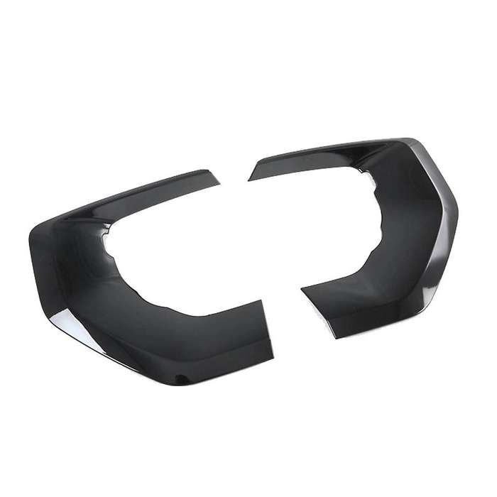 Glossy Black Front Bumper Spoiler Covers Trim for Kia Mohave 20-22