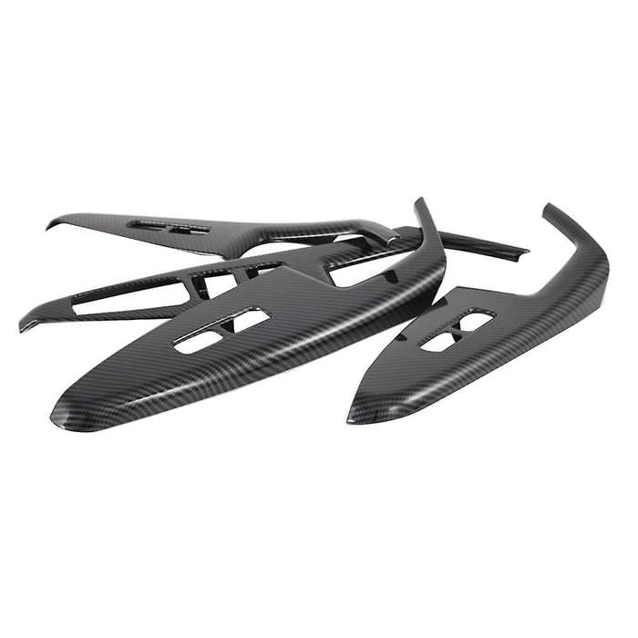 Carbon Fiber Car Window Glass Switch Cover Decoration for Kia K7