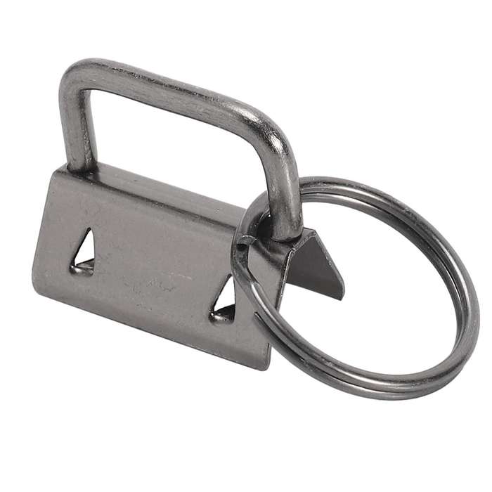 100 Pcs Wristlet Hardware, 1 Inch Key Fob Hardware for Keychain
