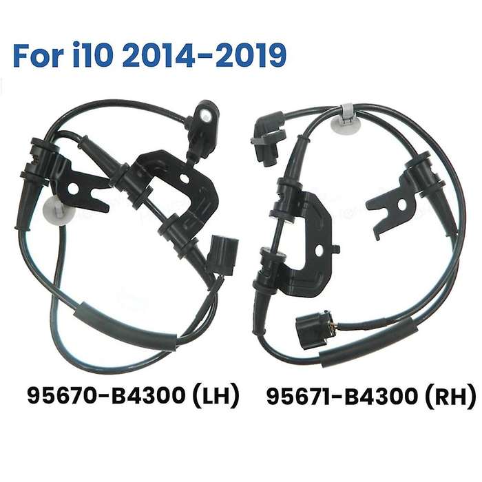 2pcs Front/left&right Abs Wheel Speed Sensor for Hyundai I10 2014-19