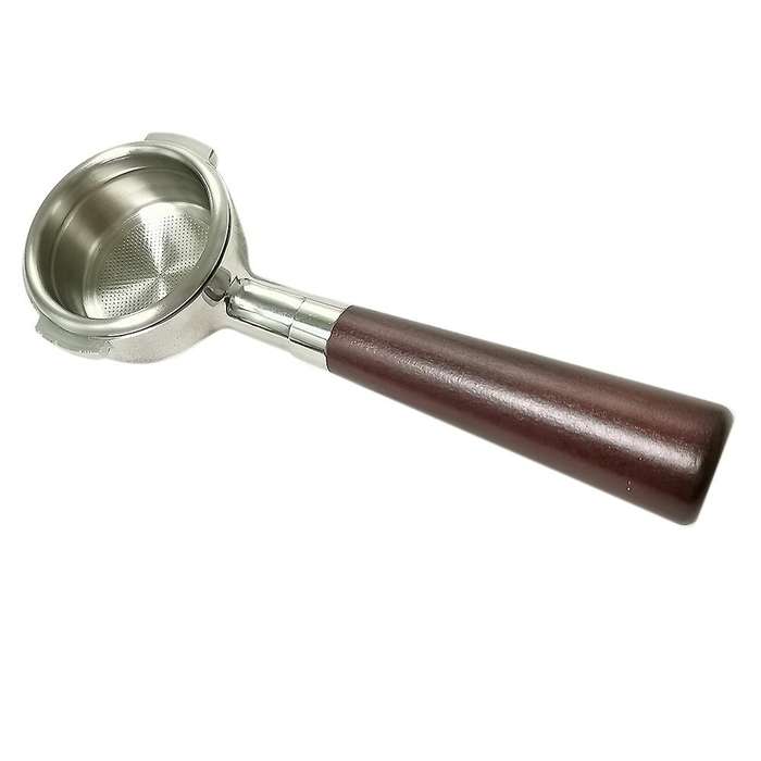 58mm Double Ear Coffee Handle Bottomless Filter for Delonghi Coffee,c